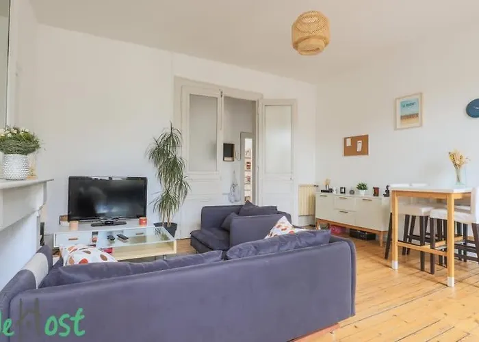 Appartement Verlaine - Standing 2 Pour 4 Avec Balcon Arras