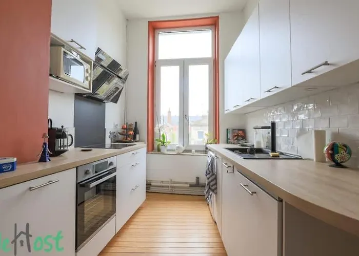 Appartement Verlaine - Standing 2 Pour 4 Avec Balcon Arras